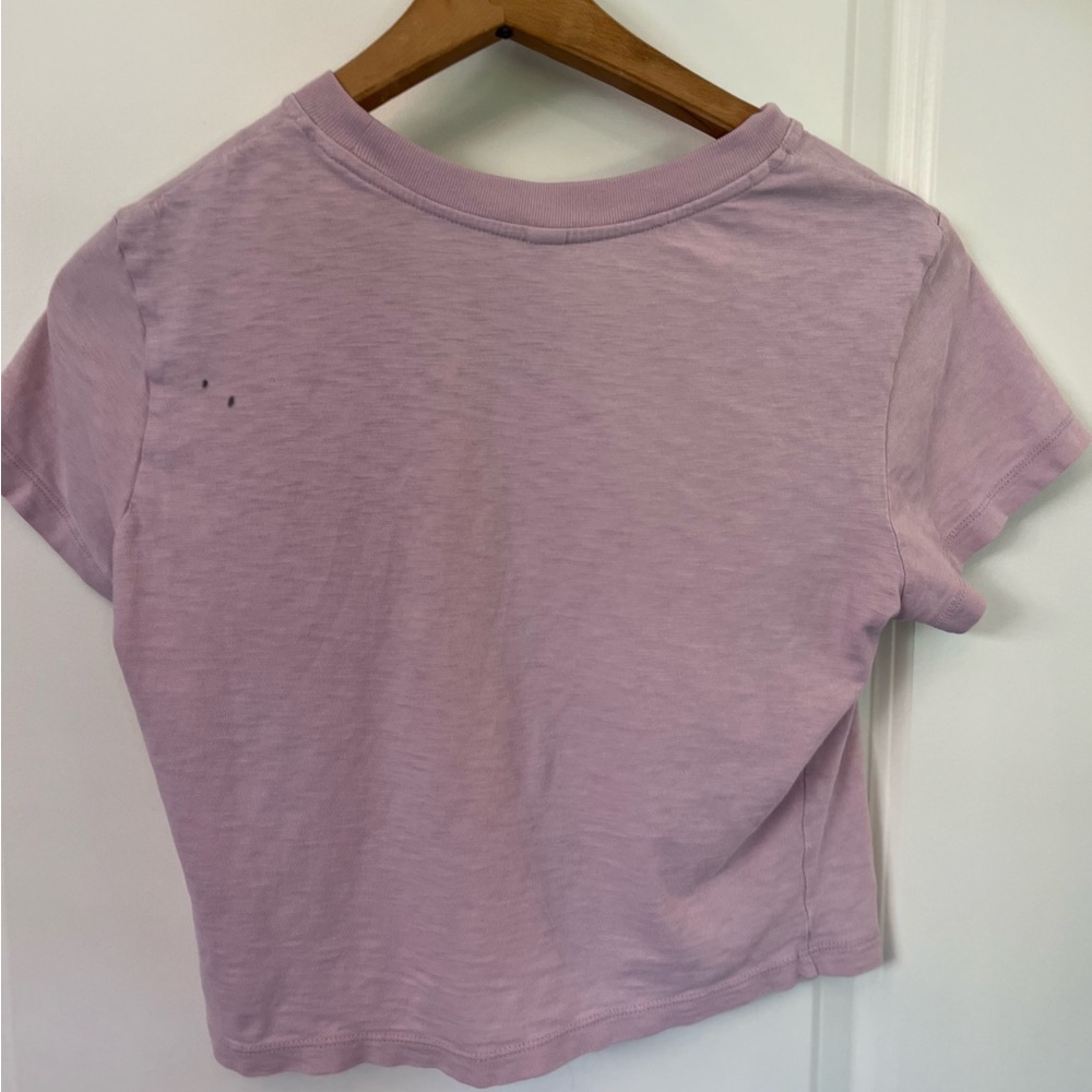 Uniqlo Lavender Women's Crop Top